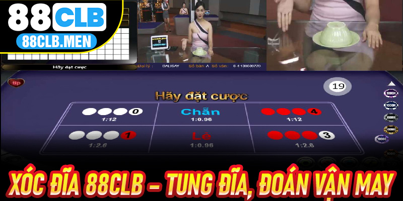 Xóc Đĩa 88CLB – Tung Đĩa, Đoán Vận May